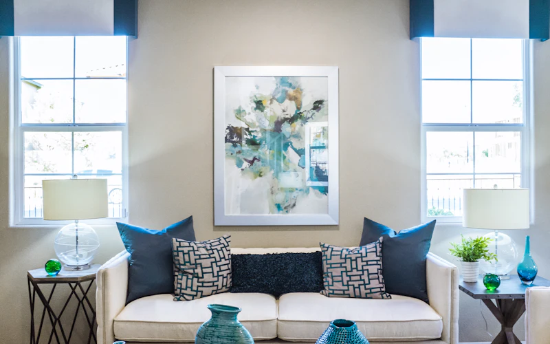 A bright, comfortable Spring Valley living room