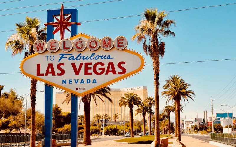The Welcome to Fabulous Las Vegas sign